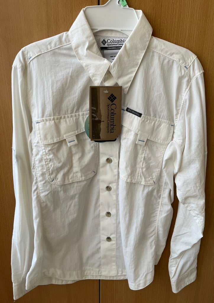 Nieuwe Columbia maat 128 S bloes hemd shirt wandel outdoor, Nieuw, Ophalen of Verzenden, Jongen, Overhemd of Blouse