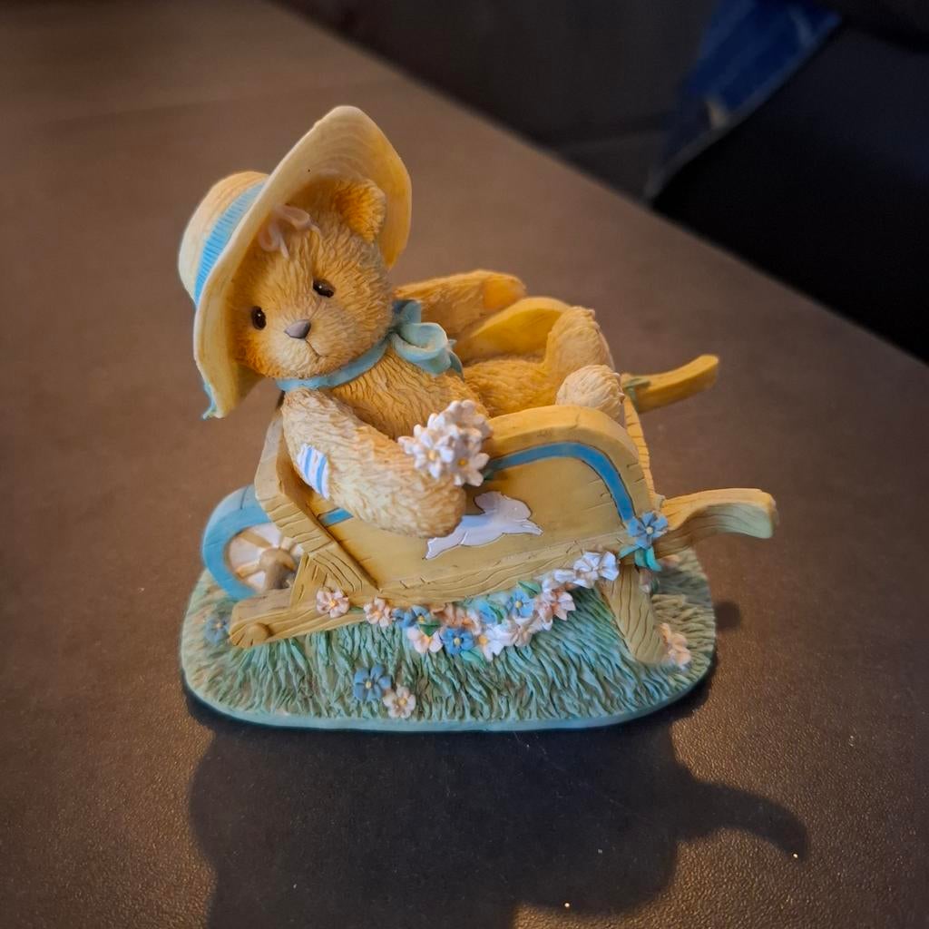 Cherished Teddies Jennifer - Bloemen van Vriendschap, Ophalen of Verzenden, Gebruikt, Beeldje, Cherished Teddies