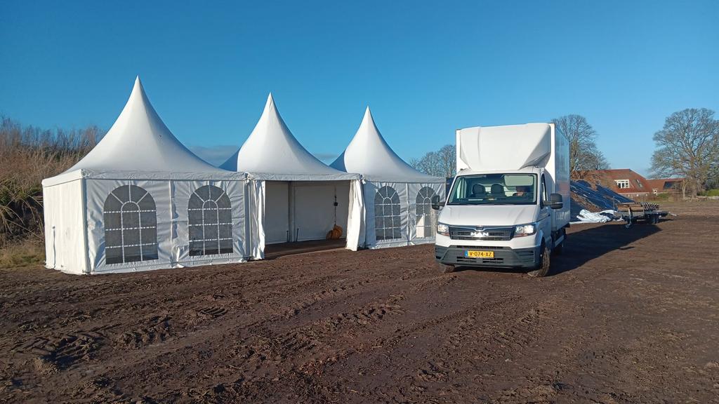 Pagode tent / feestent te huur, Ophalen, Zo goed als nieuw, Overige