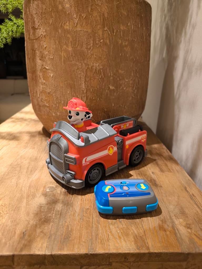 Paw Patrol Marshall RC Brandweerauto - Afstandsbediening, Ophalen of Verzenden, Gebruikt, Jongen of Meisje