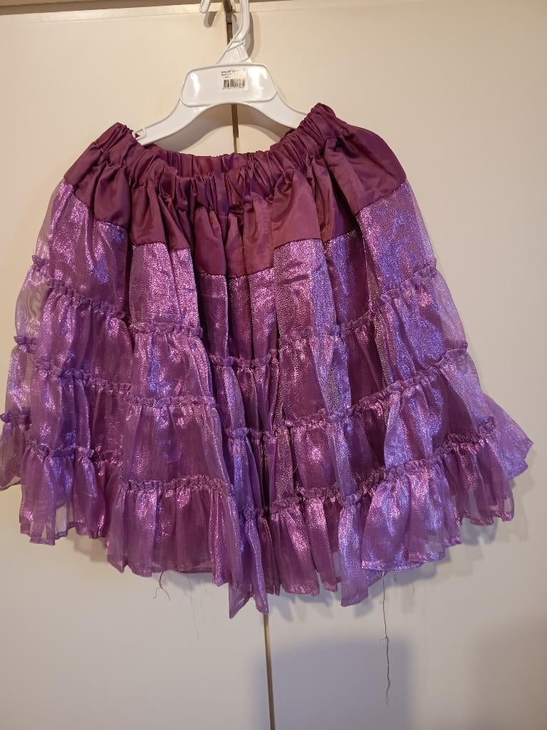 Metallic petticoat nieuw met kaartjes, Kleding | Dames, Carnaval, Maat 42/44 (L), Nieuw, Ophalen of Verzenden