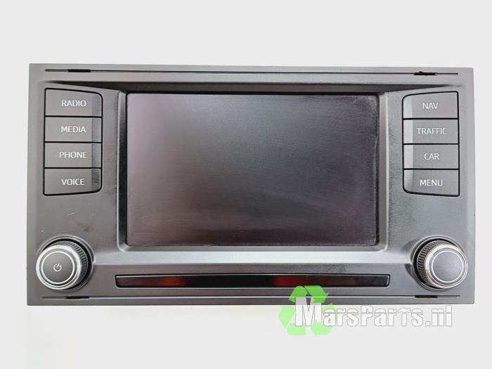 Navigatie Display van een Seat Leon, Auto-onderdelen, Gebruikt, -, -, Ophalen of Verzenden