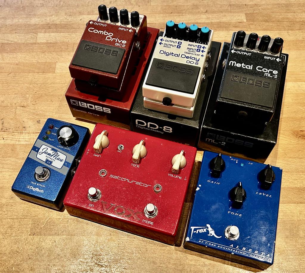 Diverse Effect Pedalen, Ophalen of Verzenden, Zo goed als nieuw, Delay of Echo