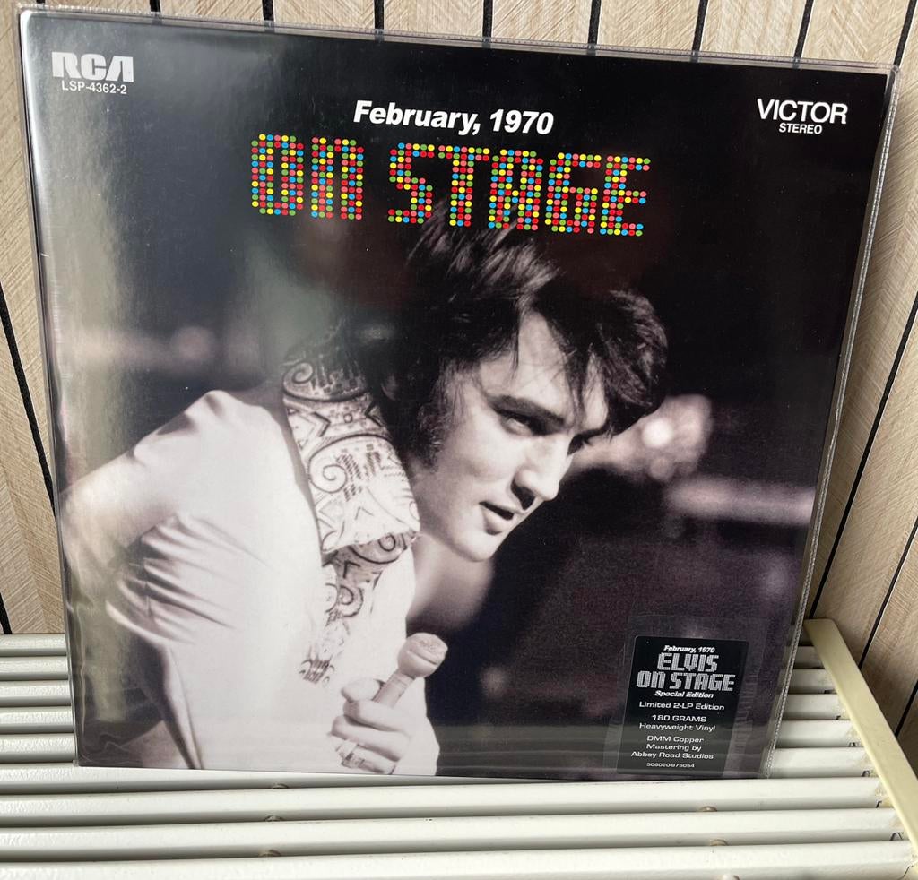 Elvis vinyl 2 lp FTD on stage, 1960 tot 1980, Ophalen of Verzenden, Zo goed als nieuw, 12 inch