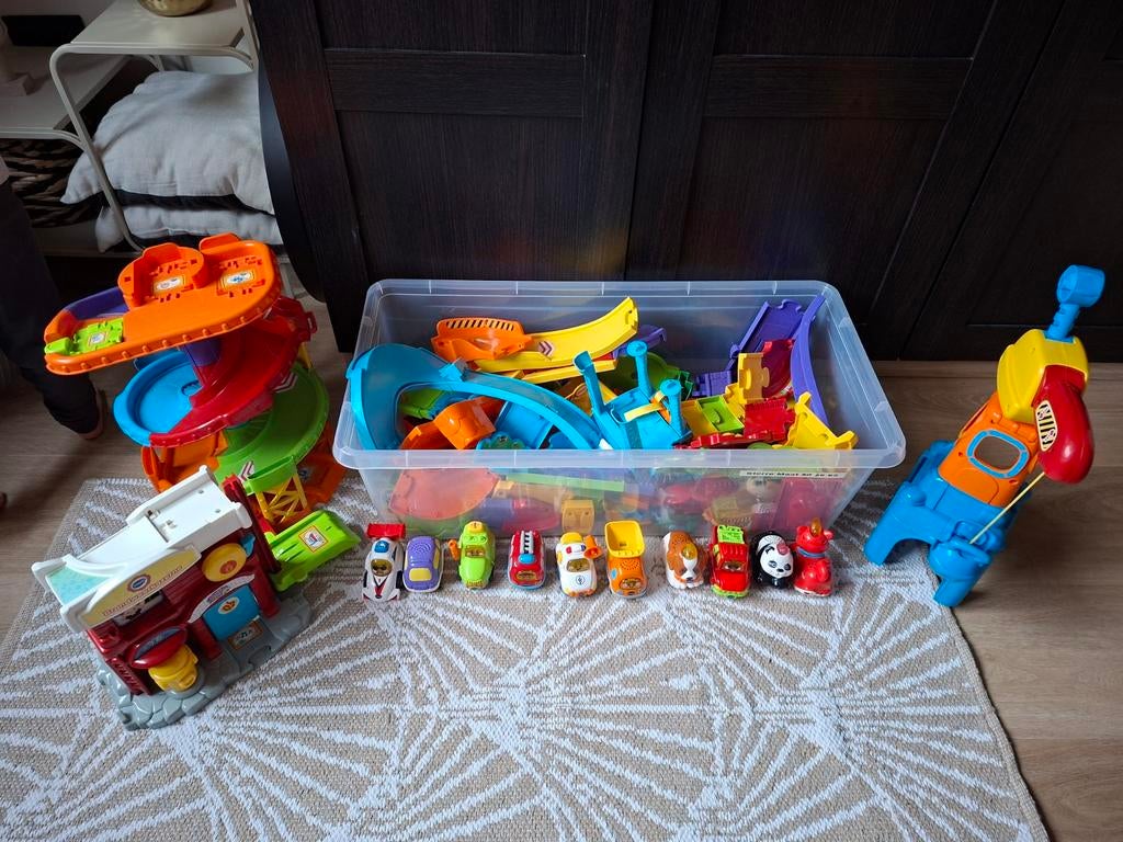 Vtech speelgoed toet toet autos & dieren, Kinderen en Baby's, Speelgoed | Vtech, Gebruikt, 2 tot 4 jaar, Ophalen