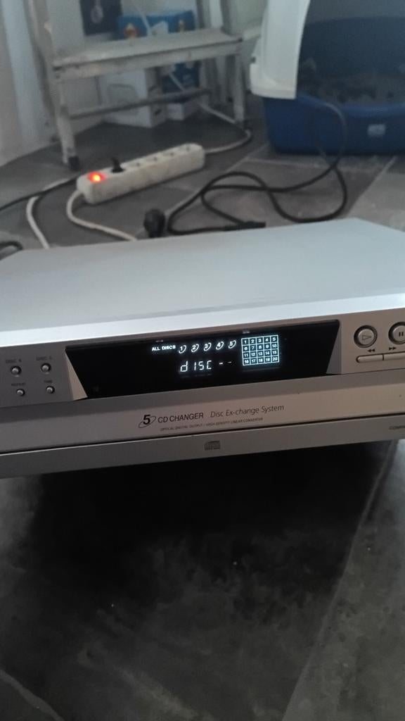 Sony 5cd wisselaar CDP-CE375, Audio, Tv en Foto, Cd-spelers, Gebruikt, Sony, Wisselaar, Ophalen of Verzenden