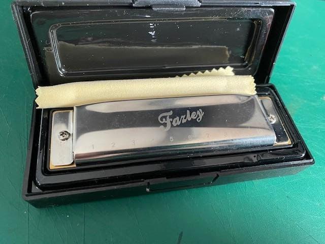 Fazley MHM-02-C Mondharmonica, Ophalen of Verzenden, Zo goed als nieuw, Met koffer of doosje, C-mondharmonica