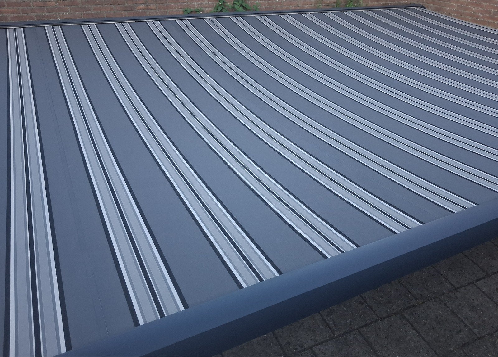 Groot Verano Ipanema cassette zonnescherm  5.8 x 3.3 Meter, Tuin en Terras, Ophalen, 450 cm of meer, Elektrisch, Zo goed als nieuw
