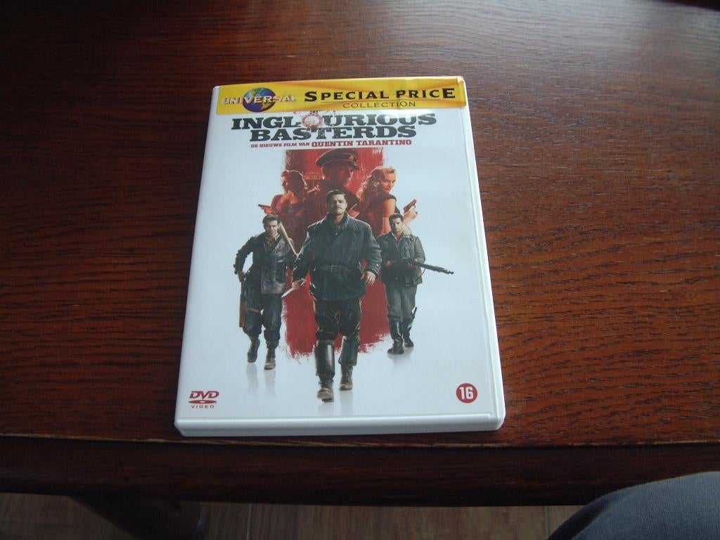 dvd Inglourious basterds, Vanaf 16 jaar, Ophalen of Verzenden, Zo goed als nieuw