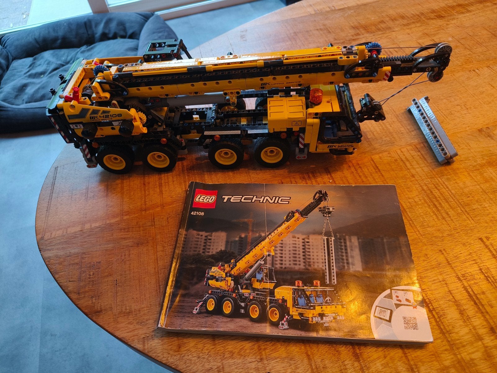 Kraanwagen 42108, Ophalen, Lego, Compleet, Zo goed als nieuw