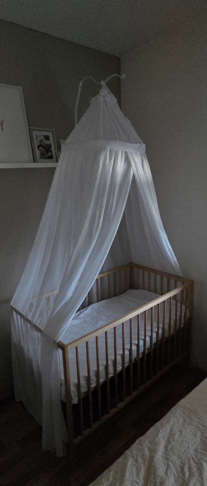 Hemeltje met standaard voor wieg of ledikant, Kinderen en Baby's, Babywiegjes en Ledikanten, Ophalen, Zo goed als nieuw, Overige typen