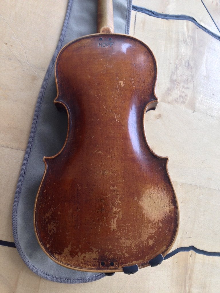 viool bouwer HOPF, Gebruikt, Viool, Ophalen of Verzenden, 4/4-viool