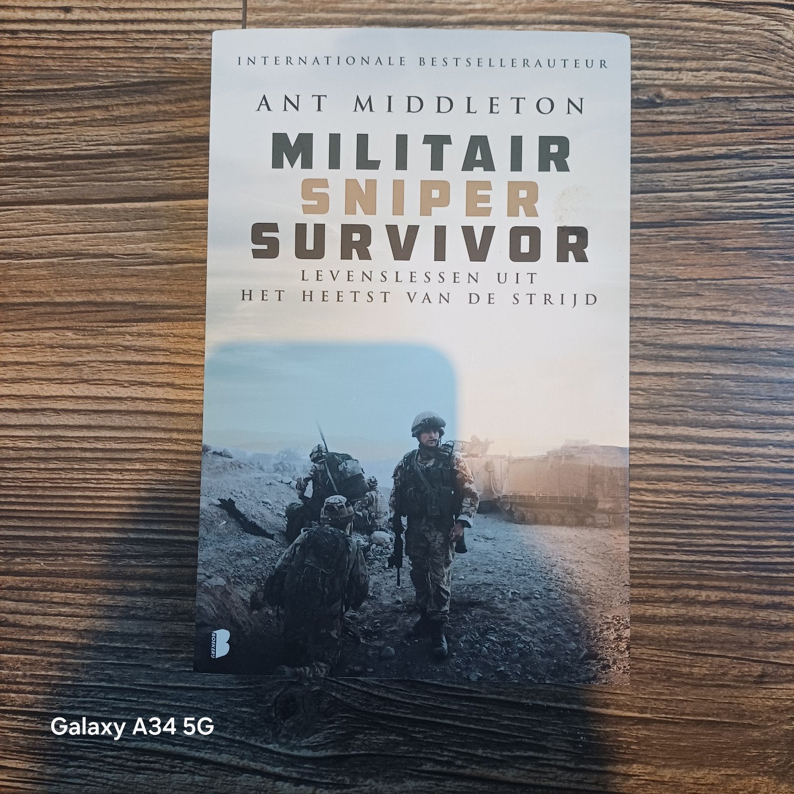 Ant Middleton - Militair Sniper Survivor, Ant Middleton, Ophalen of Verzenden, Zo goed als nieuw, Landmacht