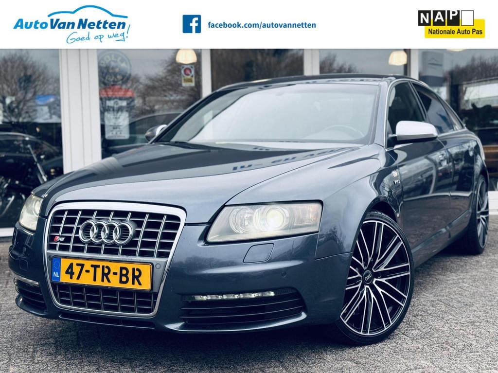 Audi S6 5.2 FSI V10 435pk Automaat QUATTRO, S6 Pro Line,Lede, Auto's, Automaat, 435 pk, Zwart, Blauw