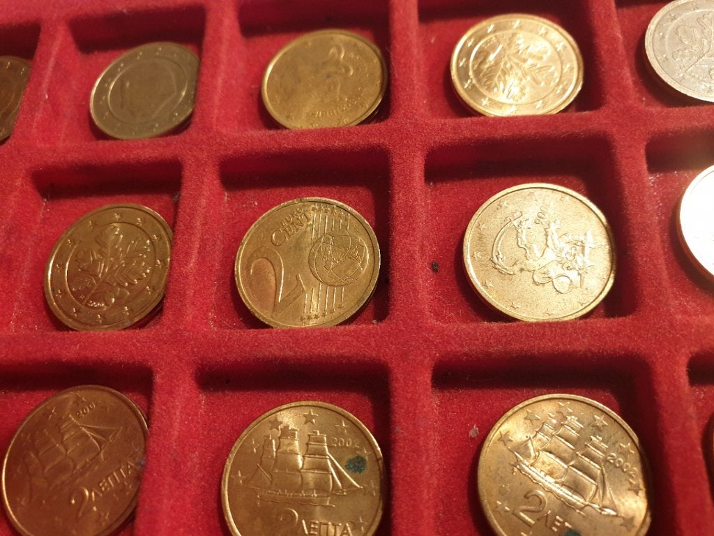2 Eurocent, ruilen of kopen, div UNC, Ophalen of Verzenden, Griekenland, 2 cent, Losse munt