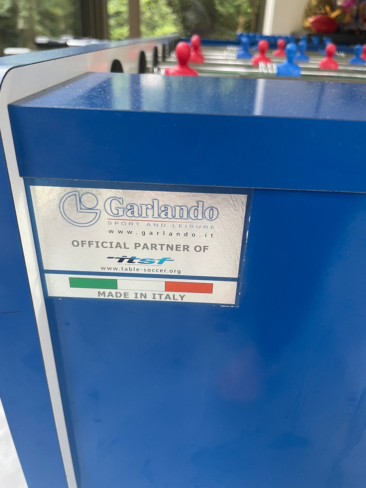 Garlando G2000 Tafelvoetbaltafel - Zo goed als nieuw, Een of twee spelers, Ophalen, Zo goed als nieuw
