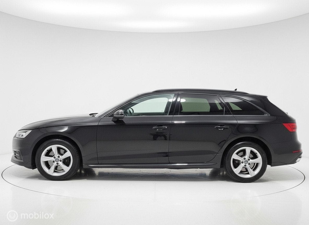 Audi A4 Avant 40 TFSI Pro Line Facelift |Trekhaak|Led|Navi|, Auto's, Audi, Gebruikt, Zwart, 1984 cc, Automatische klimaatregeling