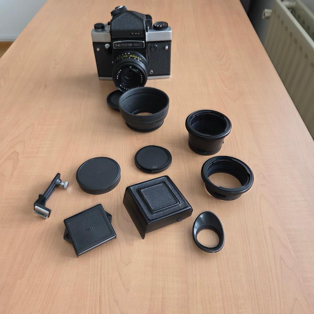 Onderdelen voor Kiev 60, Ophalen of Verzenden, Zo goed als nieuw, Spiegelreflex, Overige Merken