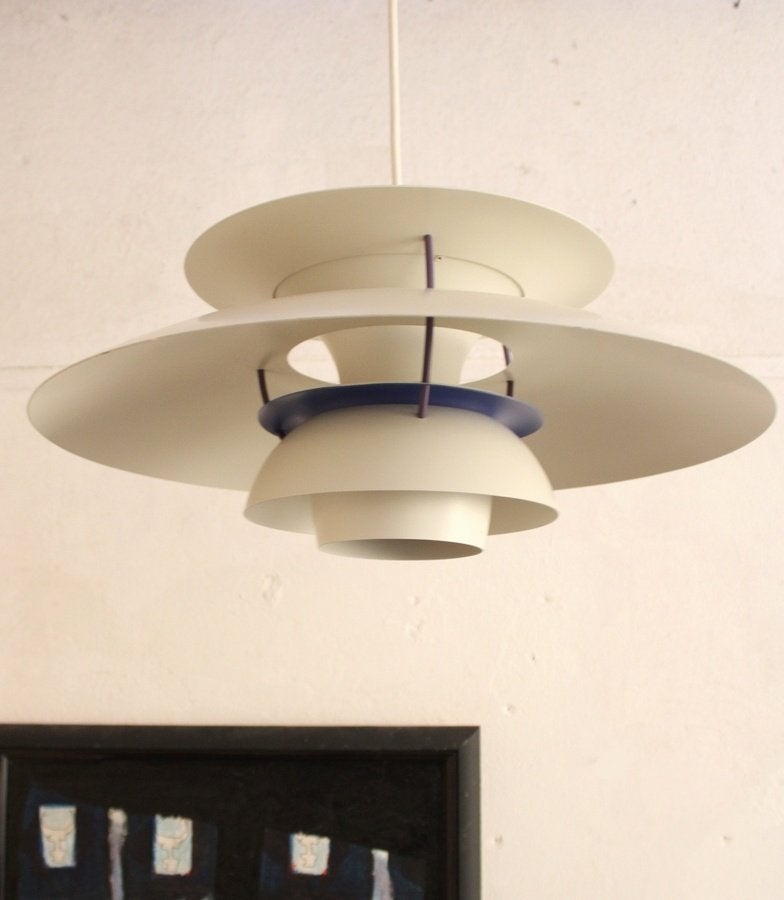Louis Poulsen ph5 vintage schalen lamp Deens design, Ophalen, Gebruikt, -, -
