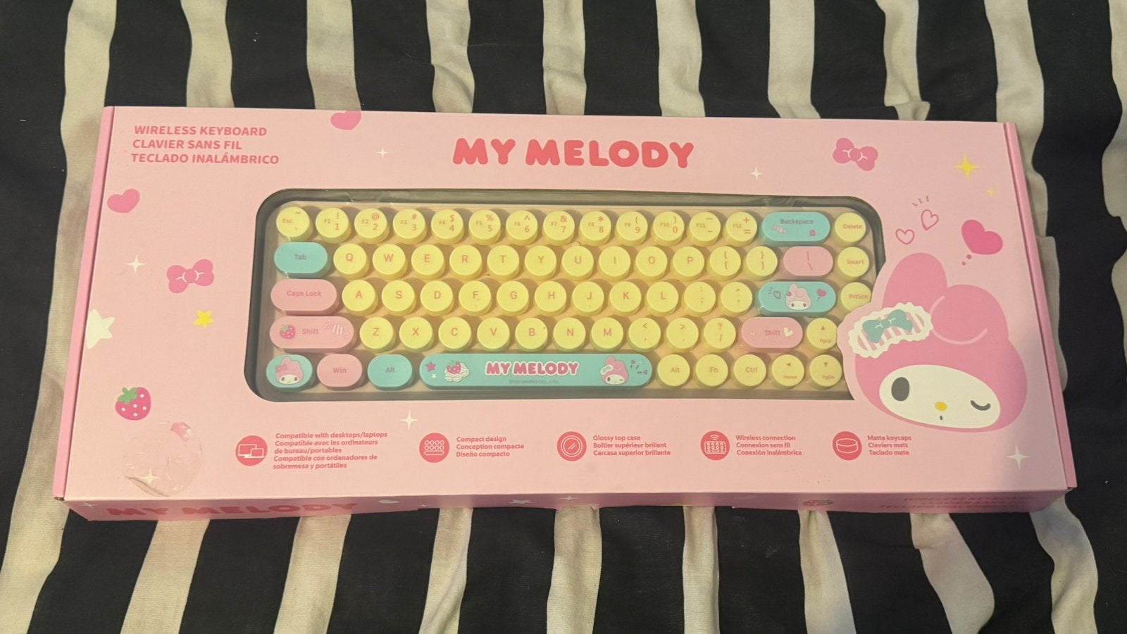 My melody keyboard / toetsenbord MINISO, Computers en Software, Toetsenborden, Gaming toetsenbord, Ophalen of Verzenden, Zo goed als nieuw