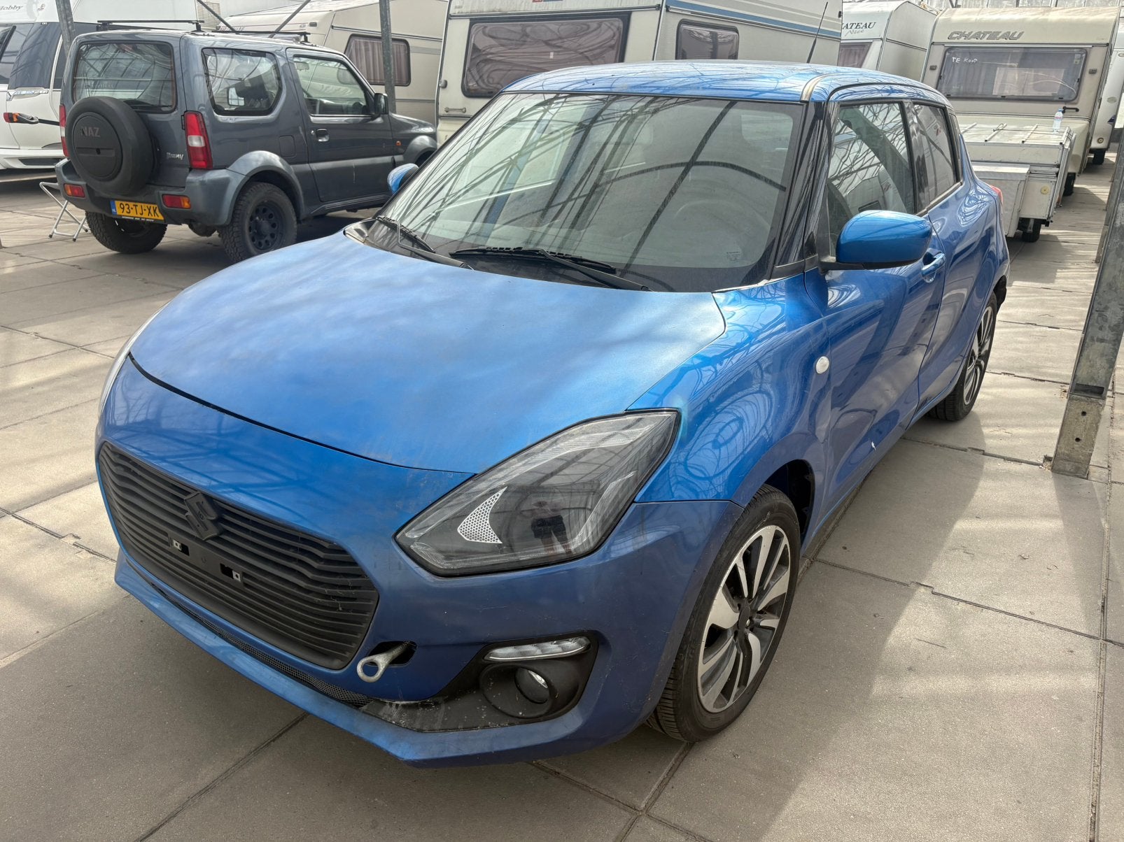Suzuki swift 1.2 schade, Auto diversen, Schadeauto's, Ophalen, Zwart, Handgeschakeld, 1200 cc
