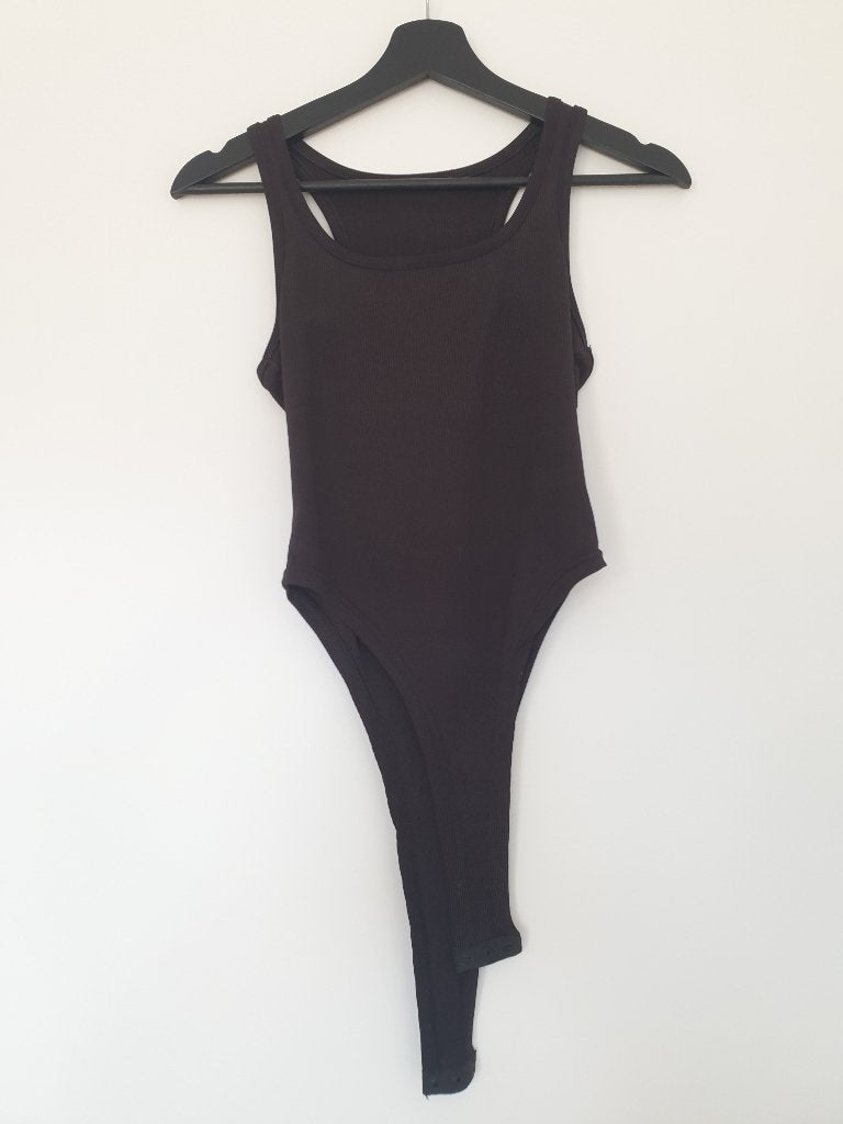 Bodysuit Top Zwart maat S, Zwart, Ophalen of Verzenden, Gedragen, Maat 36 (S)