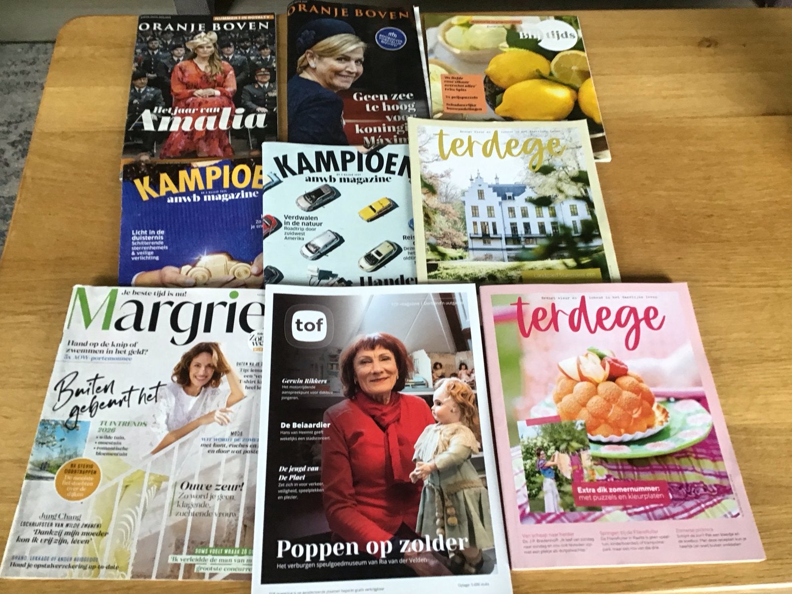 Diverse tijdschriften: Margriet, Kampioen, Oranje Boven, Ophalen of Verzenden, Gelezen, Overige typen