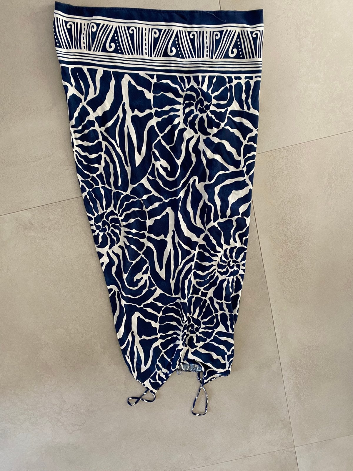 Geisha jurk mt 40 blauw, Maat 38/40 (M), Blauw, Ophalen of Verzenden, Zo goed als nieuw