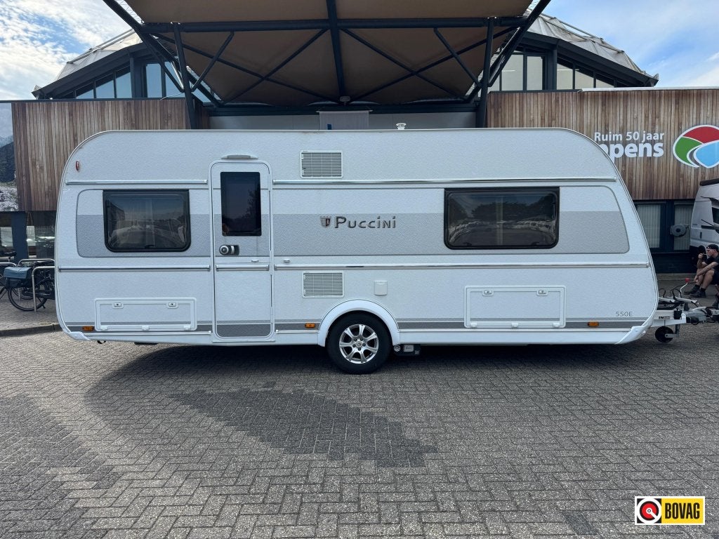 Tabbert Puccini 550 E 2019 MOVER + ISABELLA!!!, Caravans en Kamperen, Standaardzit, Tabbert, 2 aparte bedden, Bedrijf