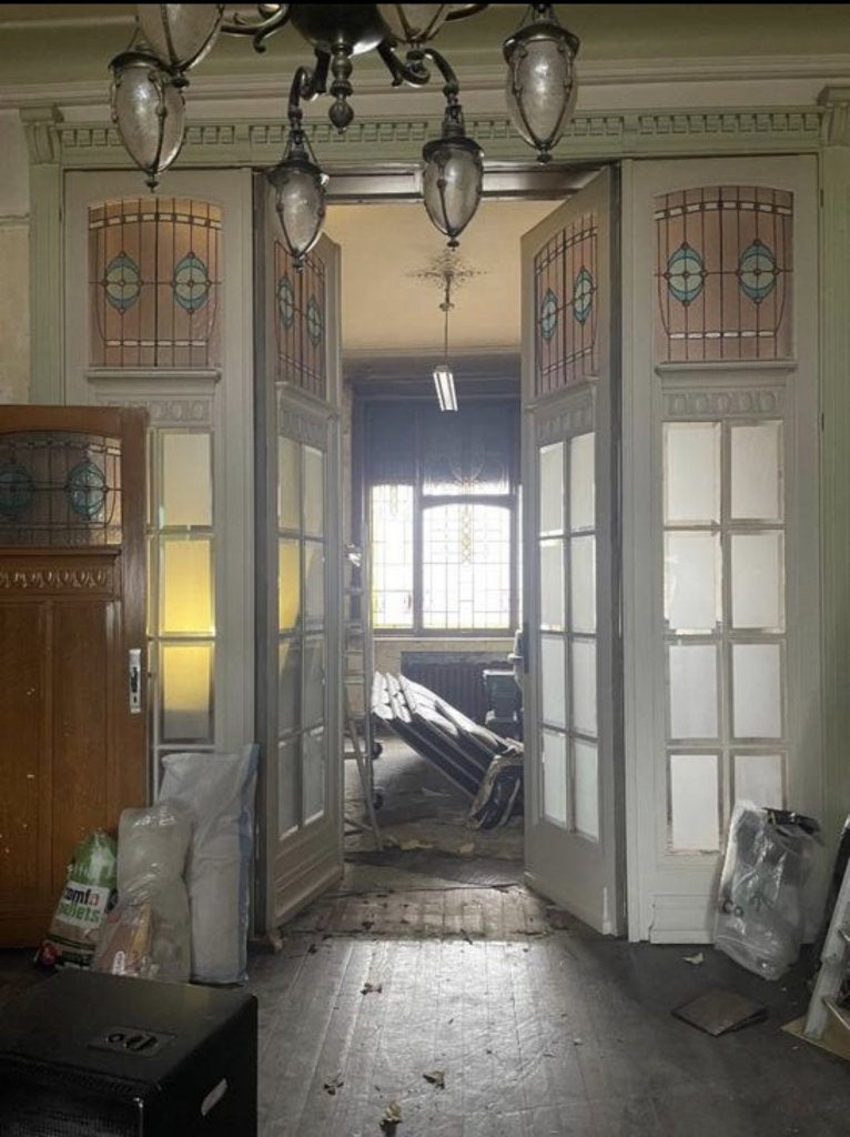 Unieke Belle Epoque ensuitedeuren  uit 1873, La belle porte, Jurgen.hoogenboezem@gmail.com, Binnendeur, Zo goed als nieuw