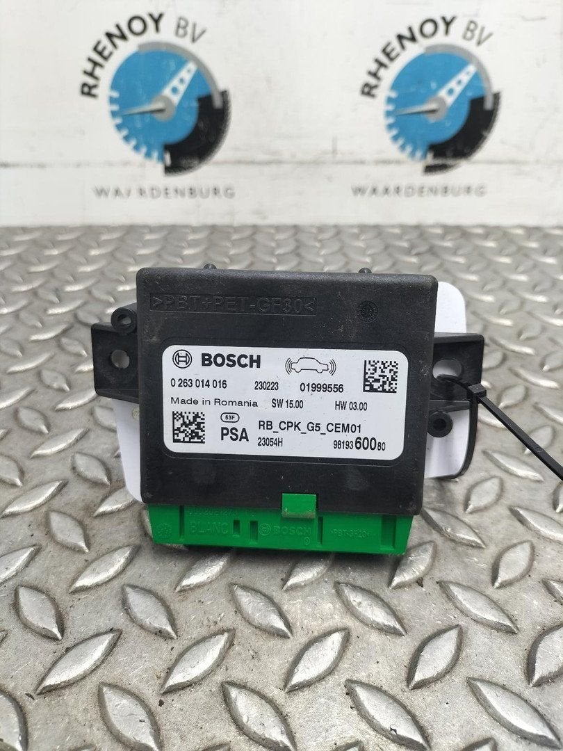 CITROEN DISPATCH MK IV K0 COMPUTER ECU 9819360080 2024, Ophalen of Verzenden, Gebruikt, ARN erkend