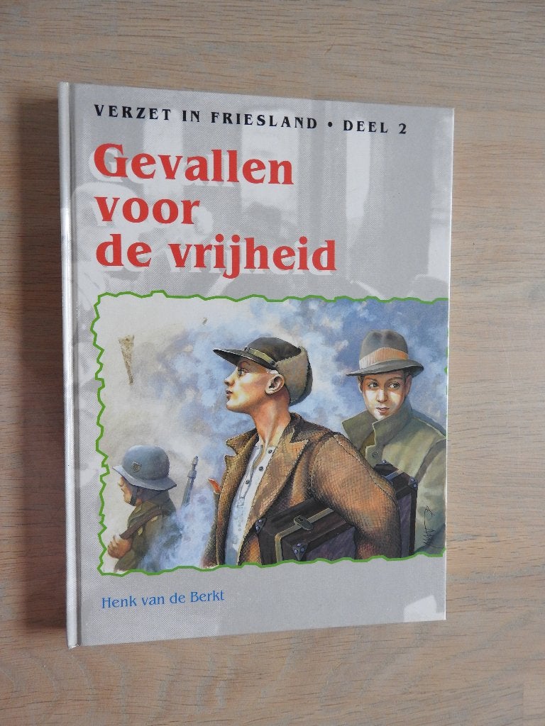 Henk van de Berkt - Verzet in Friesland - Deel 2, Boeken, Ophalen of Verzenden, Tweede Wereldoorlog, Zo goed als nieuw, Overige onderwerpen