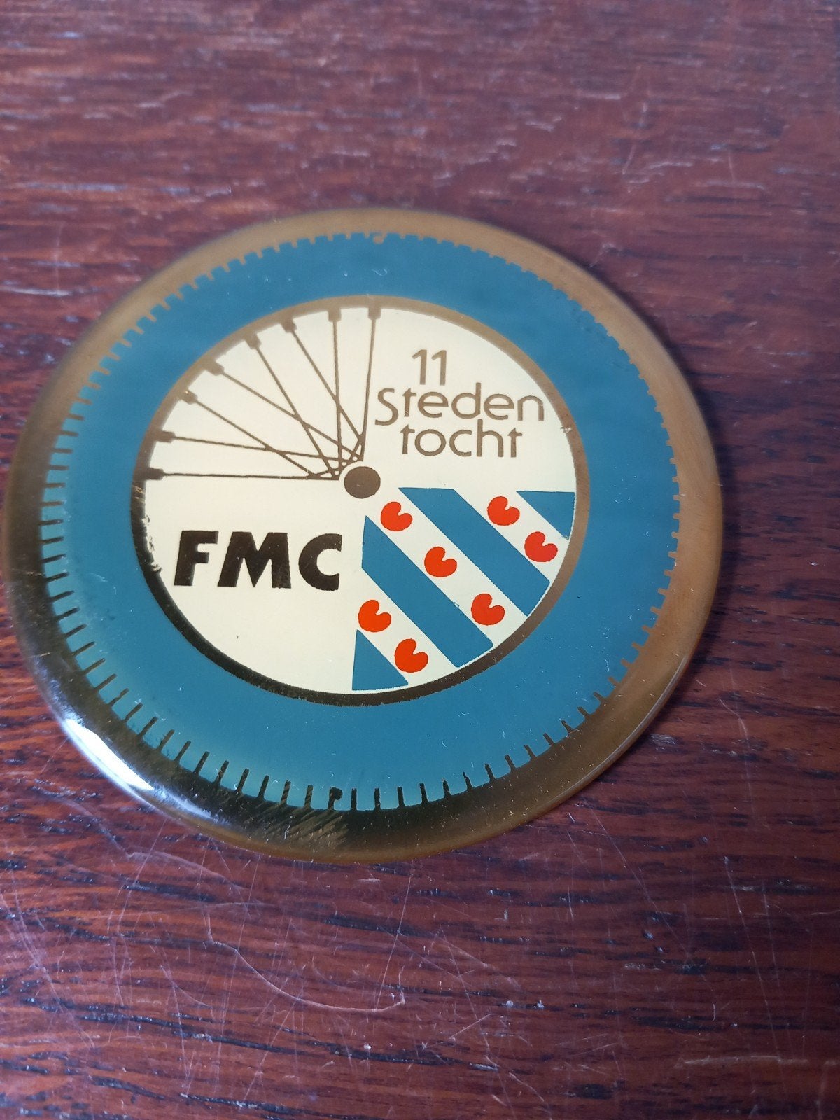 Vintage FMC 11 steden motor tocht, Ophalen of Verzenden, Overige materialen