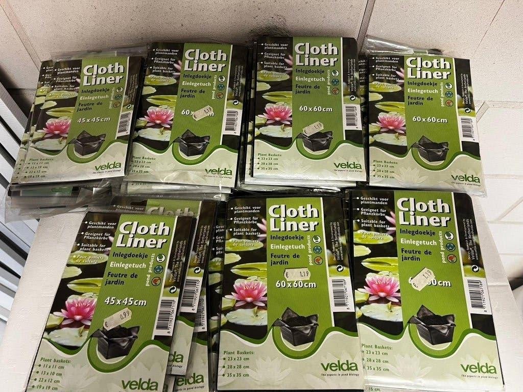 Velda Cloth Liner inlegdoek voor vijvermanden–veel maten, Ophalen of Verzenden, Nieuw, Overige typen