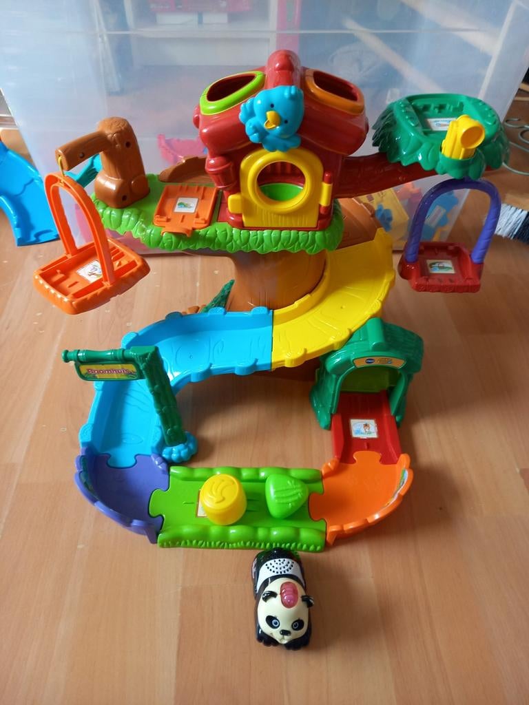 VTech Zoef Zoef Dieren, auto's en Vliegveld, Kinderen en Baby's, Speelgoed | Vtech, Ophalen, Gebruikt, 2 tot 4 jaar