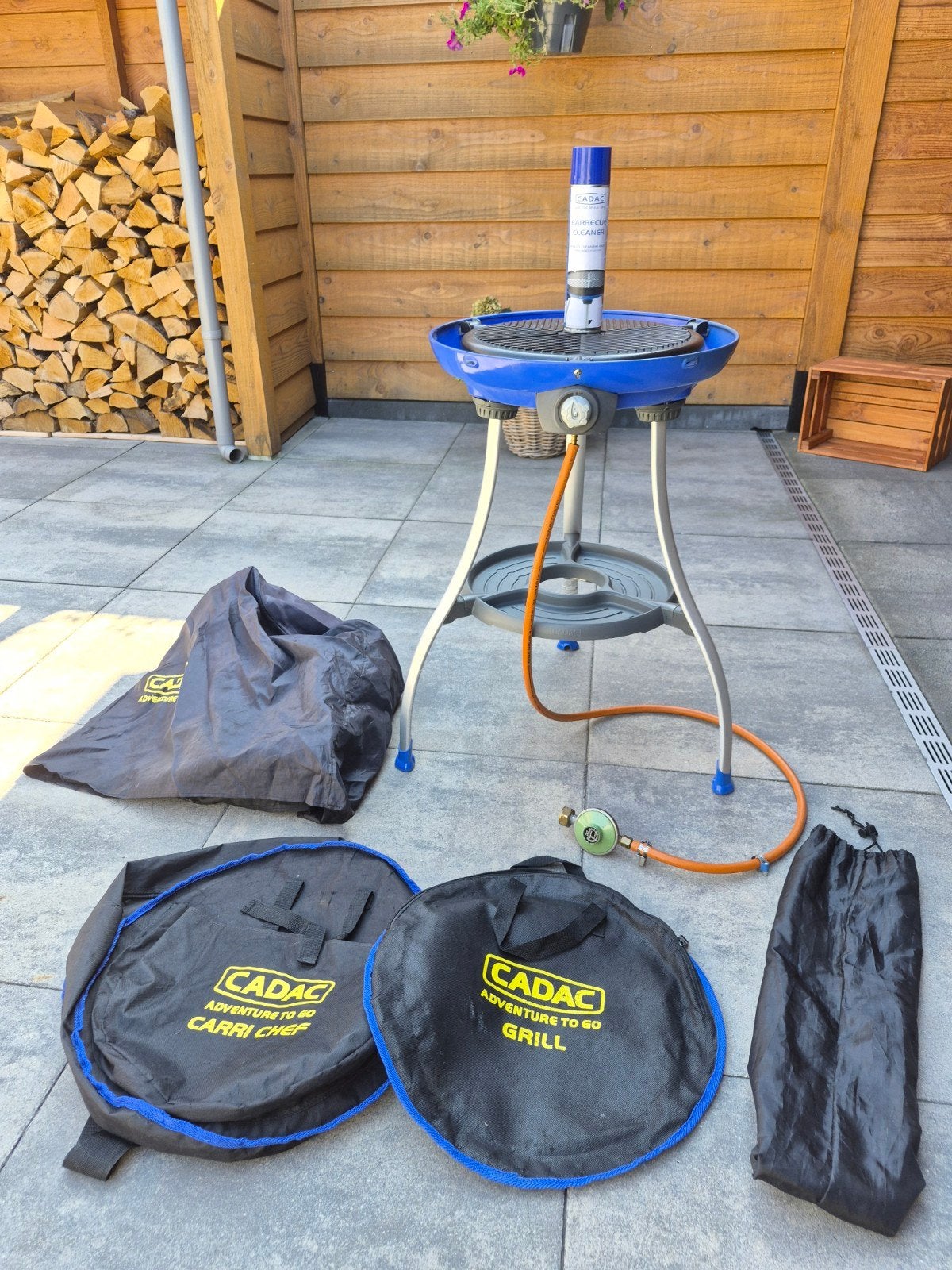 Cadac Carri Chef gasbarbecue met accessoires, Ophalen, Gebruikt, Cadac