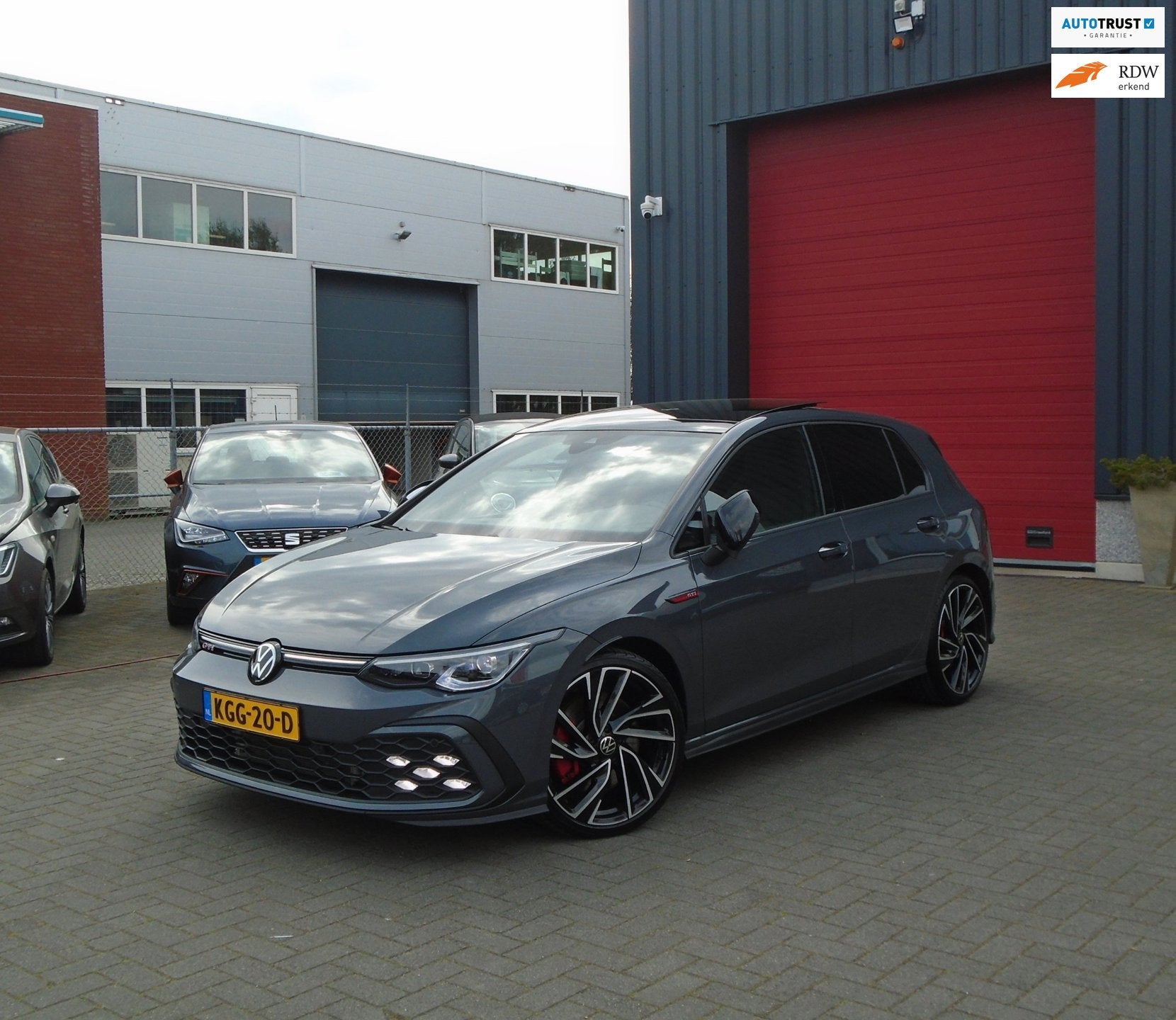 Volkswagen GOLF 2.0 TSI GTI,Pano-Dak,Camera,19inch, Auto's, Dealer onderhouden, 15 km/l, Gebruikt, Euro 6