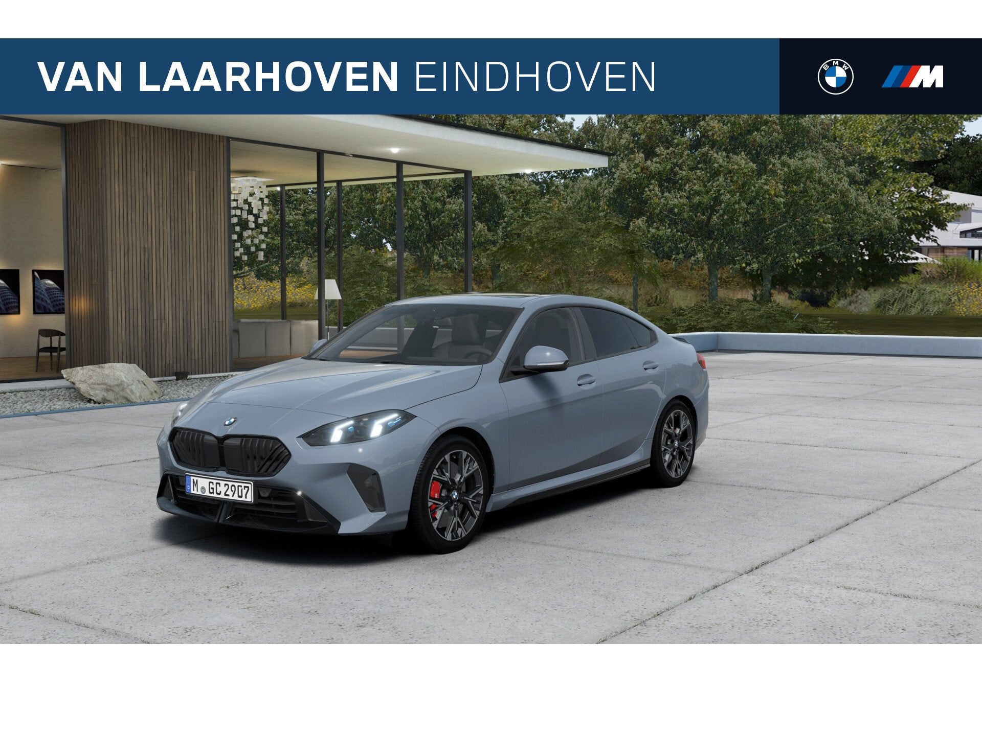 BMW 2 Serie Gran Coupé 220 M Sport Automaat / Panoramadak /, Auto's, Dealer onderhouden, Zwart, 156 pk, Bedrijf