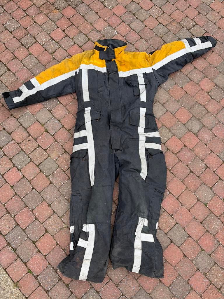 Brandweeroverall maat L, Kleding | Heren, Ophalen of Verzenden, Gedragen
