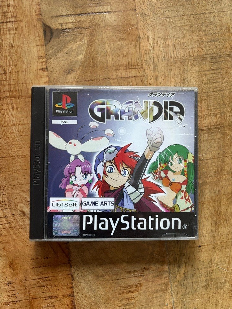 Grandia, Spelcomputers en Games, Games | Sony PlayStation 1, Gebruikt, 1 speler, Ophalen of Verzenden, Role Playing Game (Rpg)