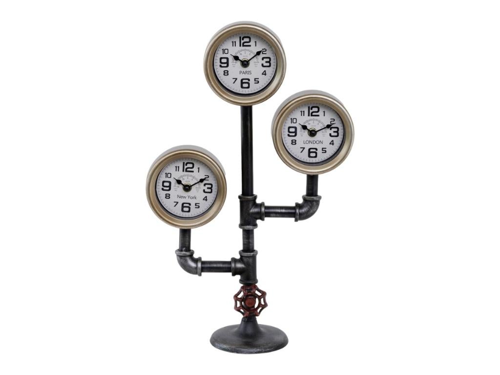Volt! Tafelklok Wereld – Uniek Design, Ophalen, Nieuw, Analoog, Wekker of Tafelklok