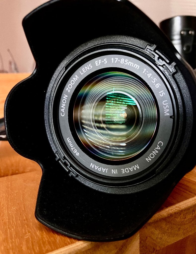 Drie CANON objectieven/lenzen, Audio, Tv en Foto, Gebruikt, Canon, Verzenden, Zonnekap
