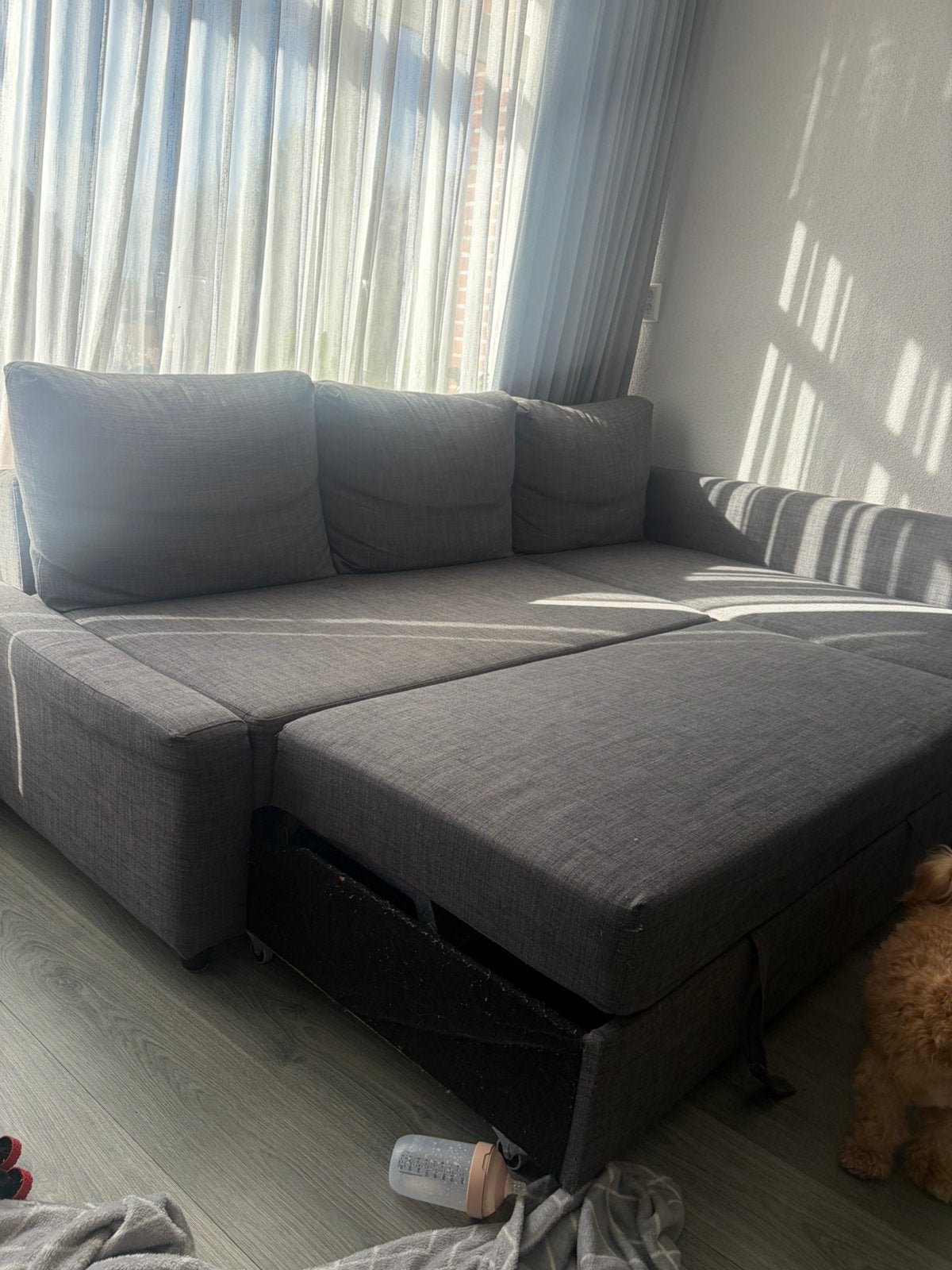 Selling a sofa for 50 €, Huis en Inrichting, Ophalen, Gebruikt, Tweepersoons, Overige maten