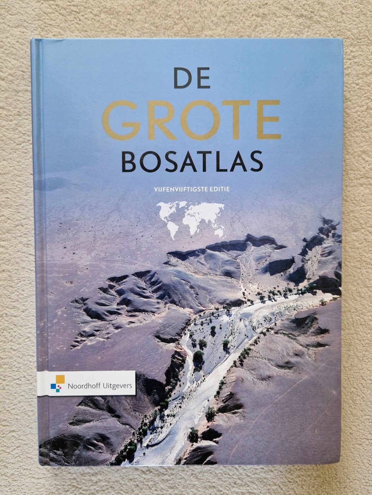 De Grote Bosatlas - 55e / vijfenvijftigste editie, Boeken, Atlassen en Landkaarten, Ophalen, Bosatlas, 2000 tot heden, Zo goed als nieuw