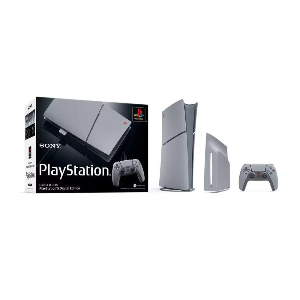 PlayStation 5 Slim 30th anniversary  + 2 DualSense (sealed), Spelcomputers en Games, Ophalen of Verzenden, Nieuw, Playstation 5 Digital