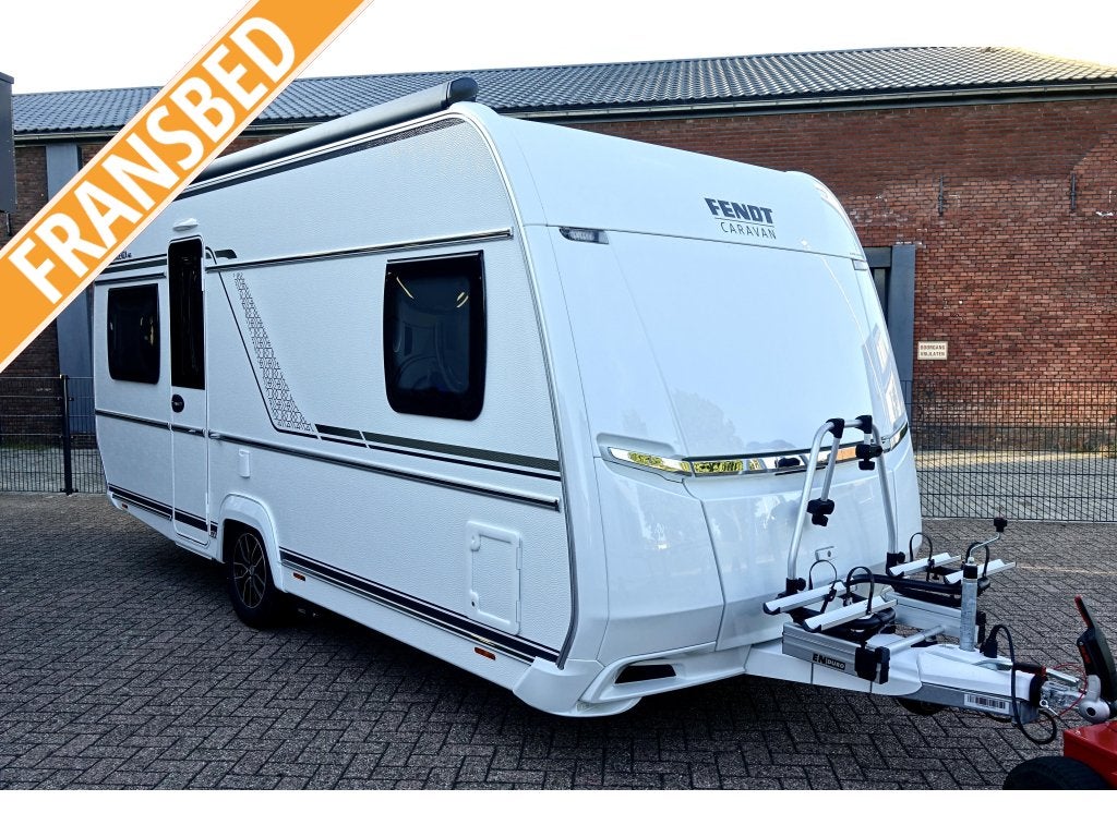 Fendt Tendenza 465 SFB 2024 Mover Luifel ATC Fietsrek 1800KG, Caravans en Kamperen, Caravans, Rondzit, Dwarsbed, Bedrijf, Fendt
