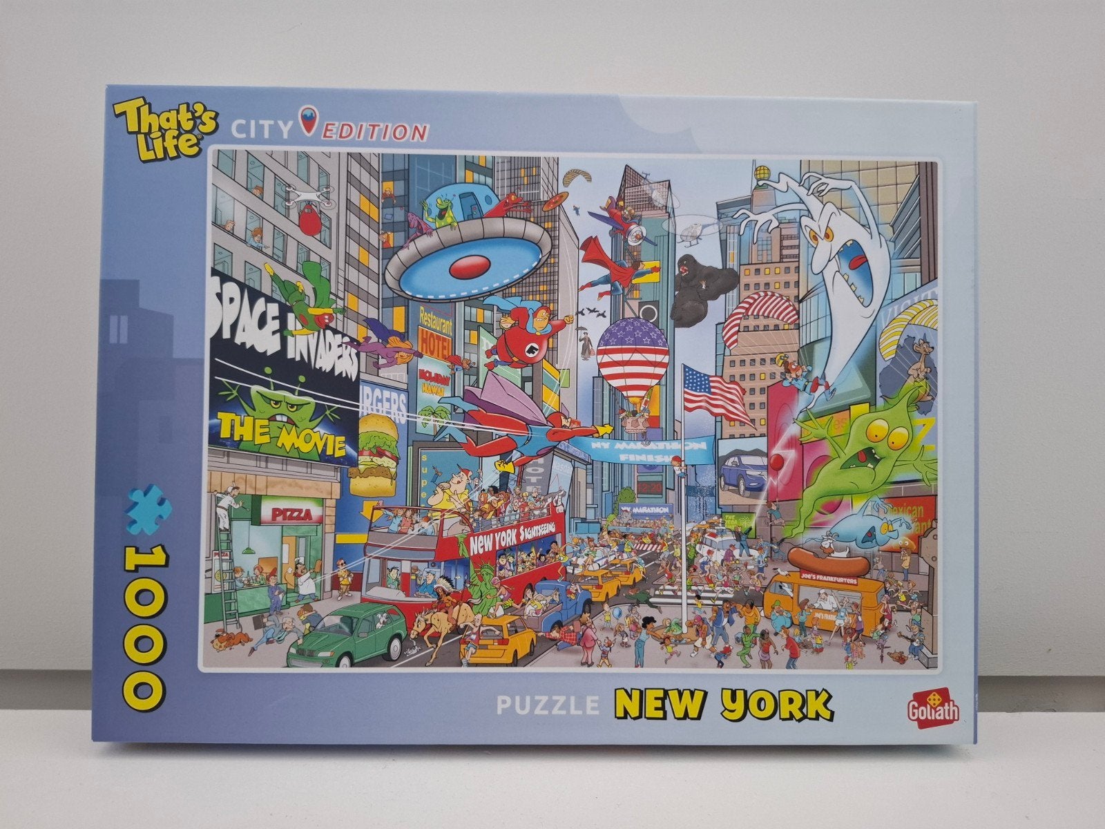 Thats life New York puzzel 1000! 930779, Ophalen of Verzenden, 500 t/m 1500 stukjes, Zo goed als nieuw