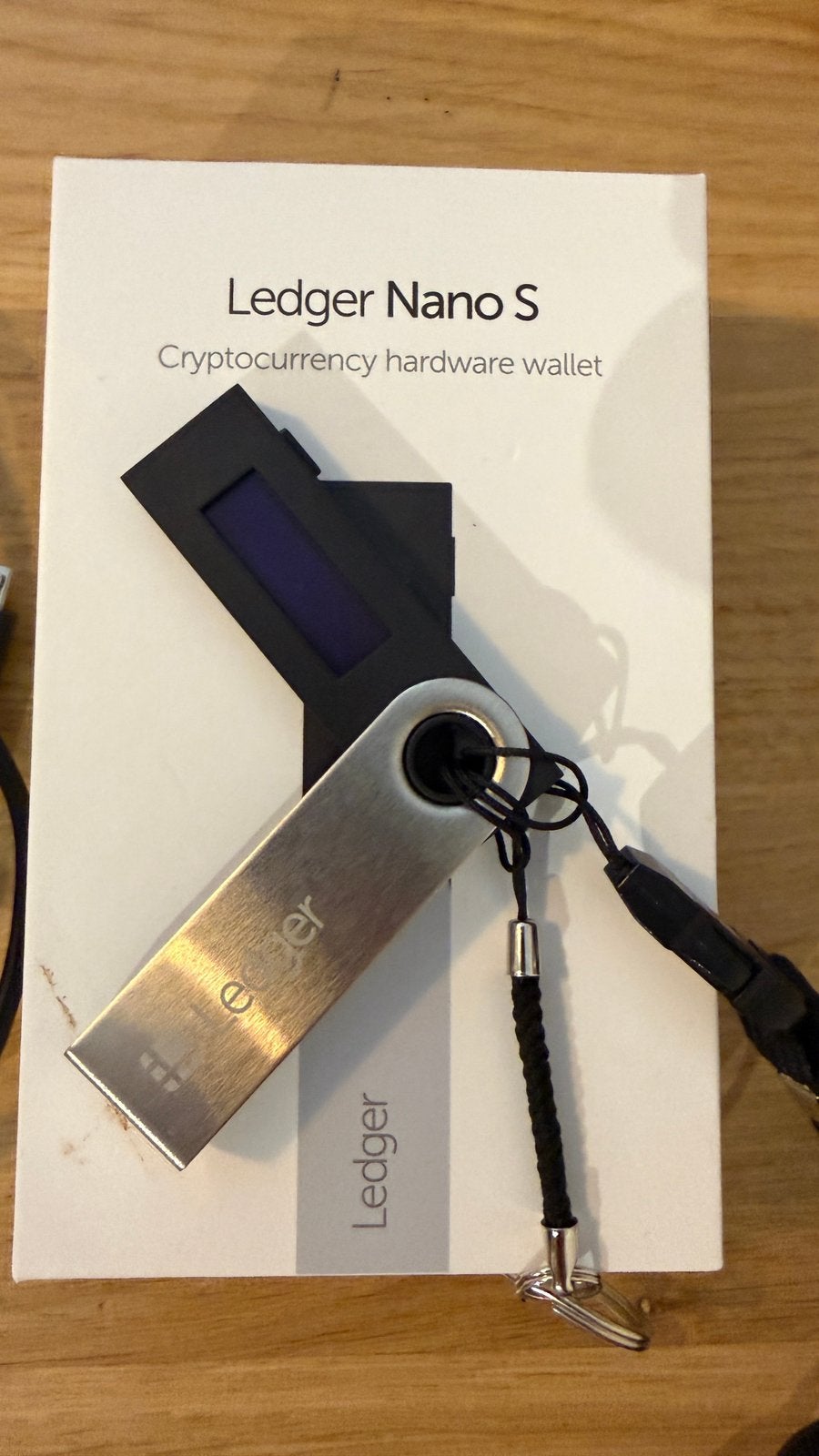 Ledger Nano S, Computers en Software, USB Sticks, Ophalen of Verzenden, Zo goed als nieuw, Ledger