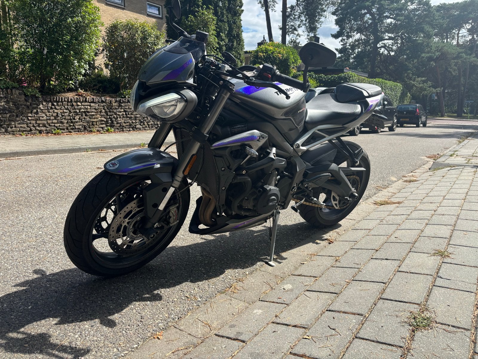 Triumph Street Triple 765 RS, Motoren, Traction Control, Motorrijbewijs A, Gebruikt, 3 cilinders