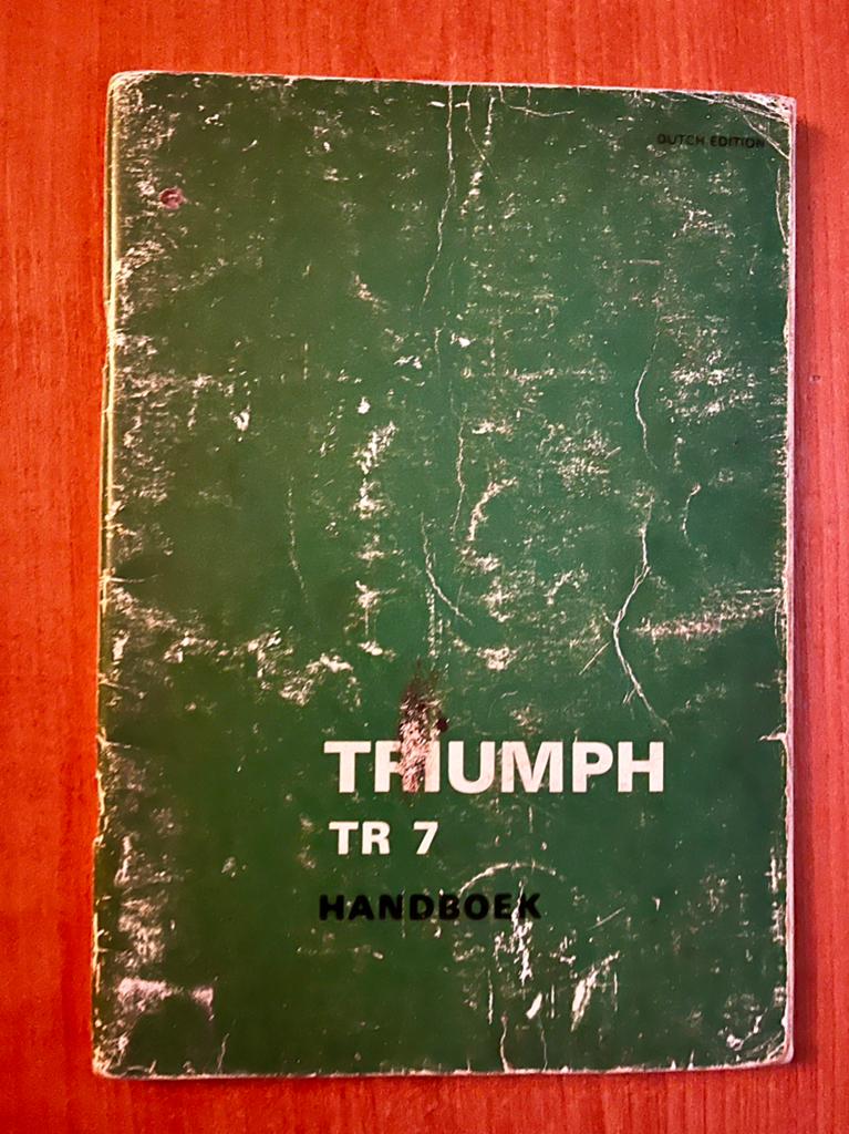 Triumph TR 7, Auto diversen, Handleidingen en Instructieboekjes, Ophalen of Verzenden